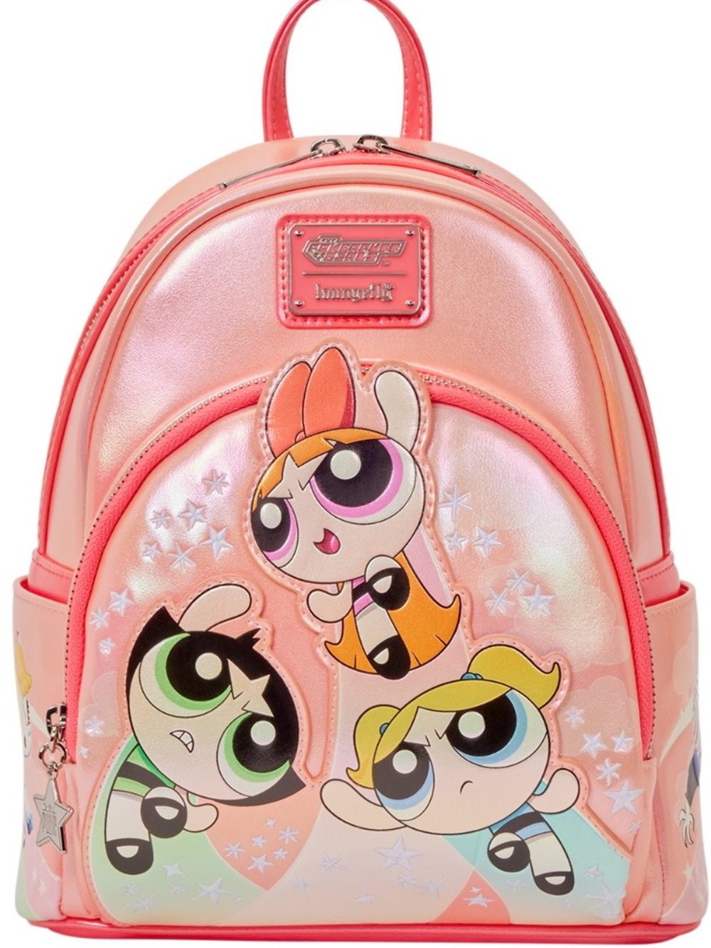Loungefly Mini Backpack & Wallet - The Cartoon Network Powerpuff Girls